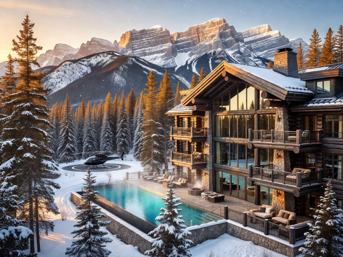 Banff National Park representing luxury mountain resorts in Alberta
